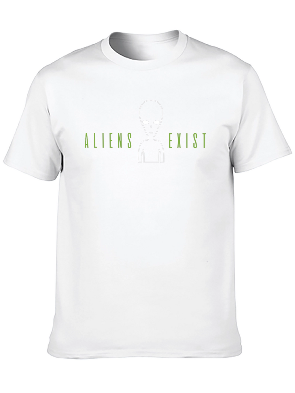 Aliens Exist Graphic T-Shirt - Black