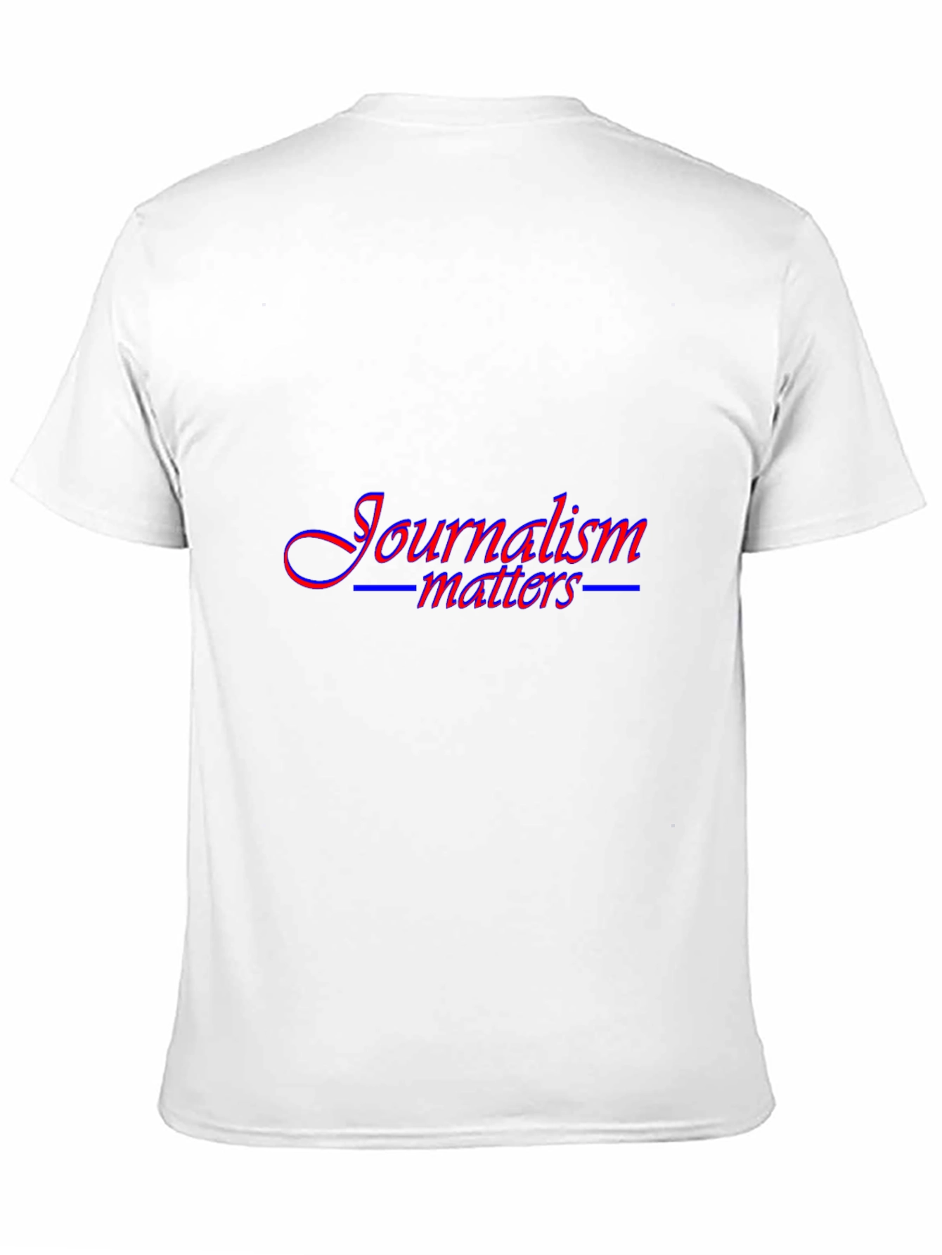 Journalism Matters Black T-Shirt