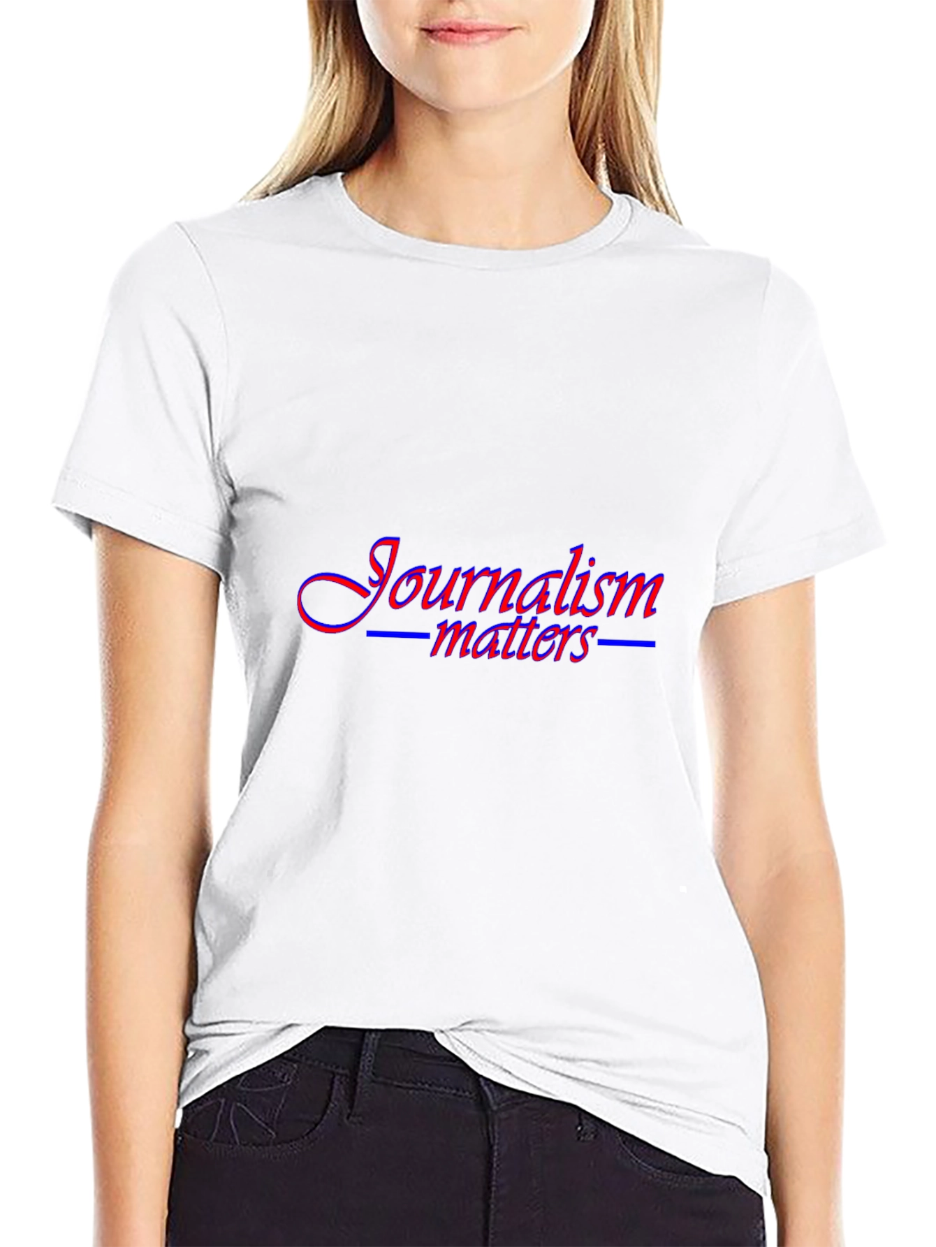 Journalism Matters Black T-Shirt