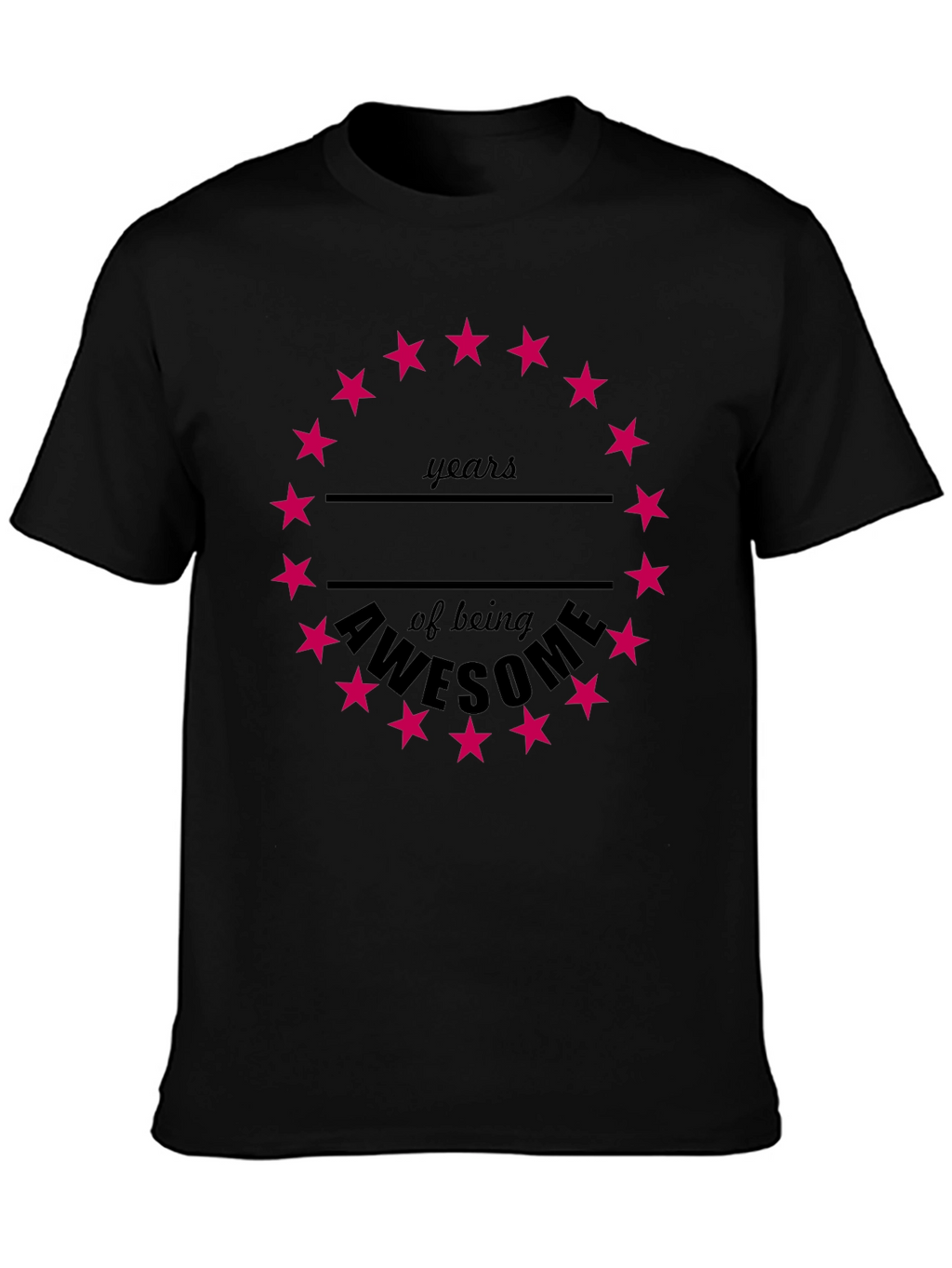 Awesome Years Birthday T-Shirt