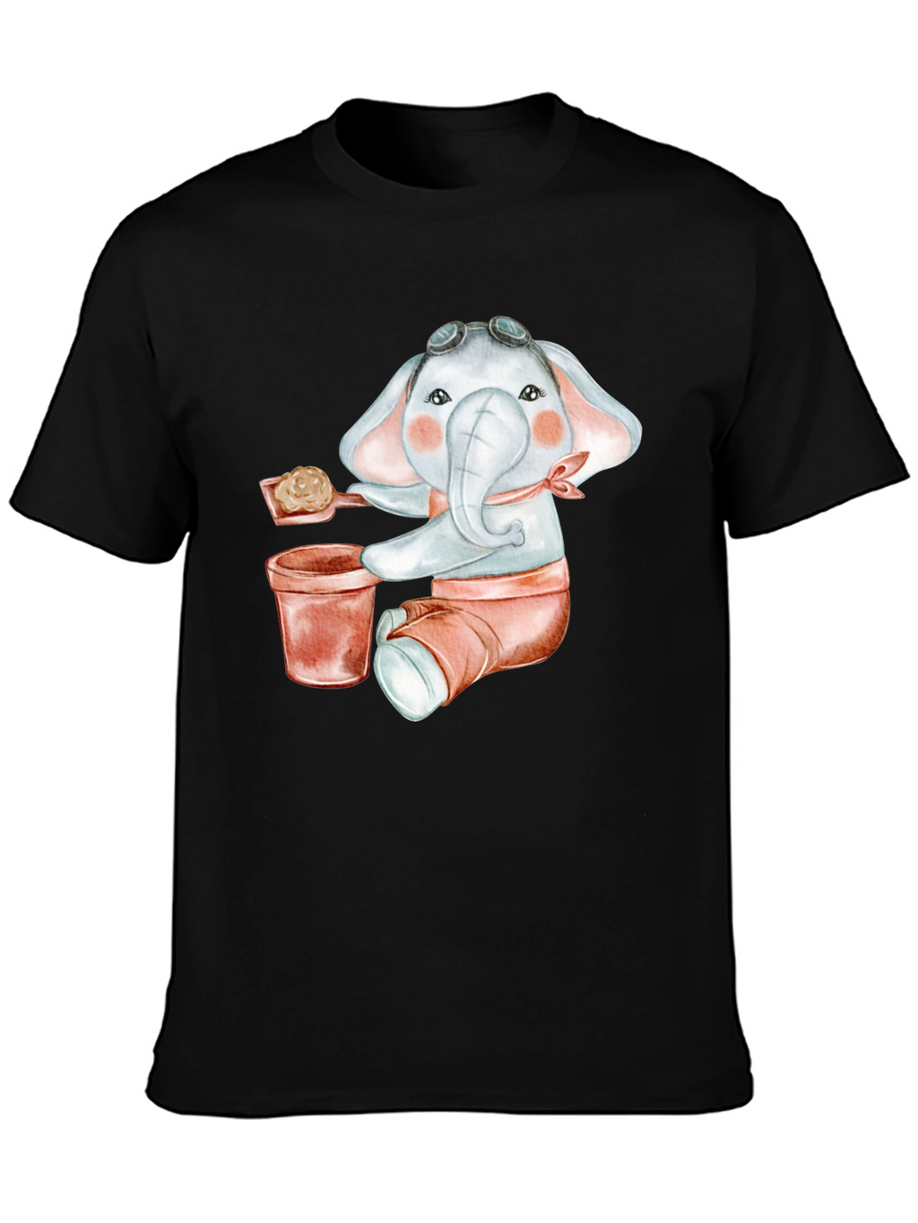 Cute Elephant Graphic Tee