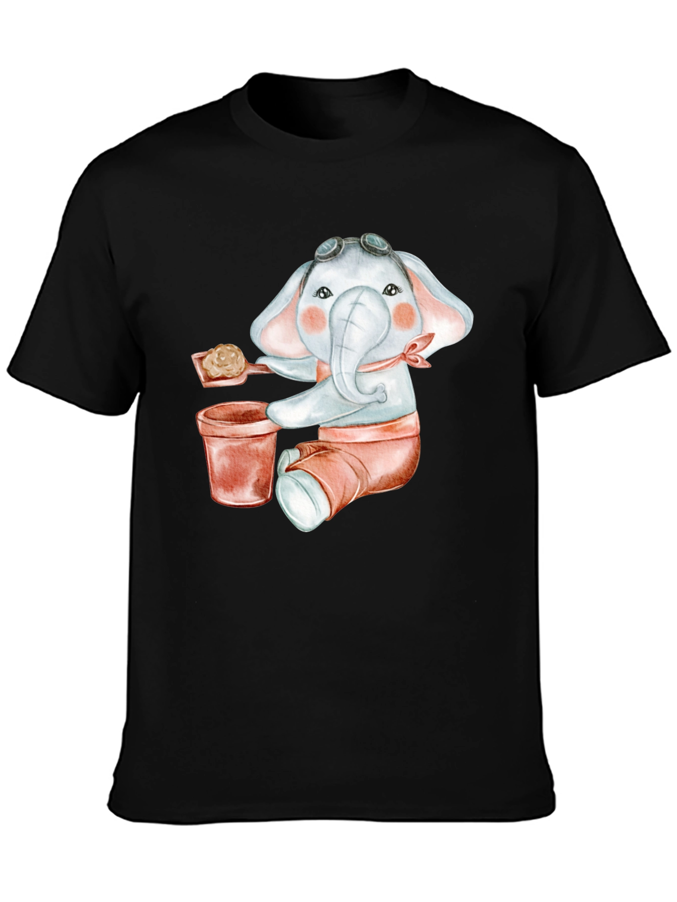 Cute Elephant Graphic Tee