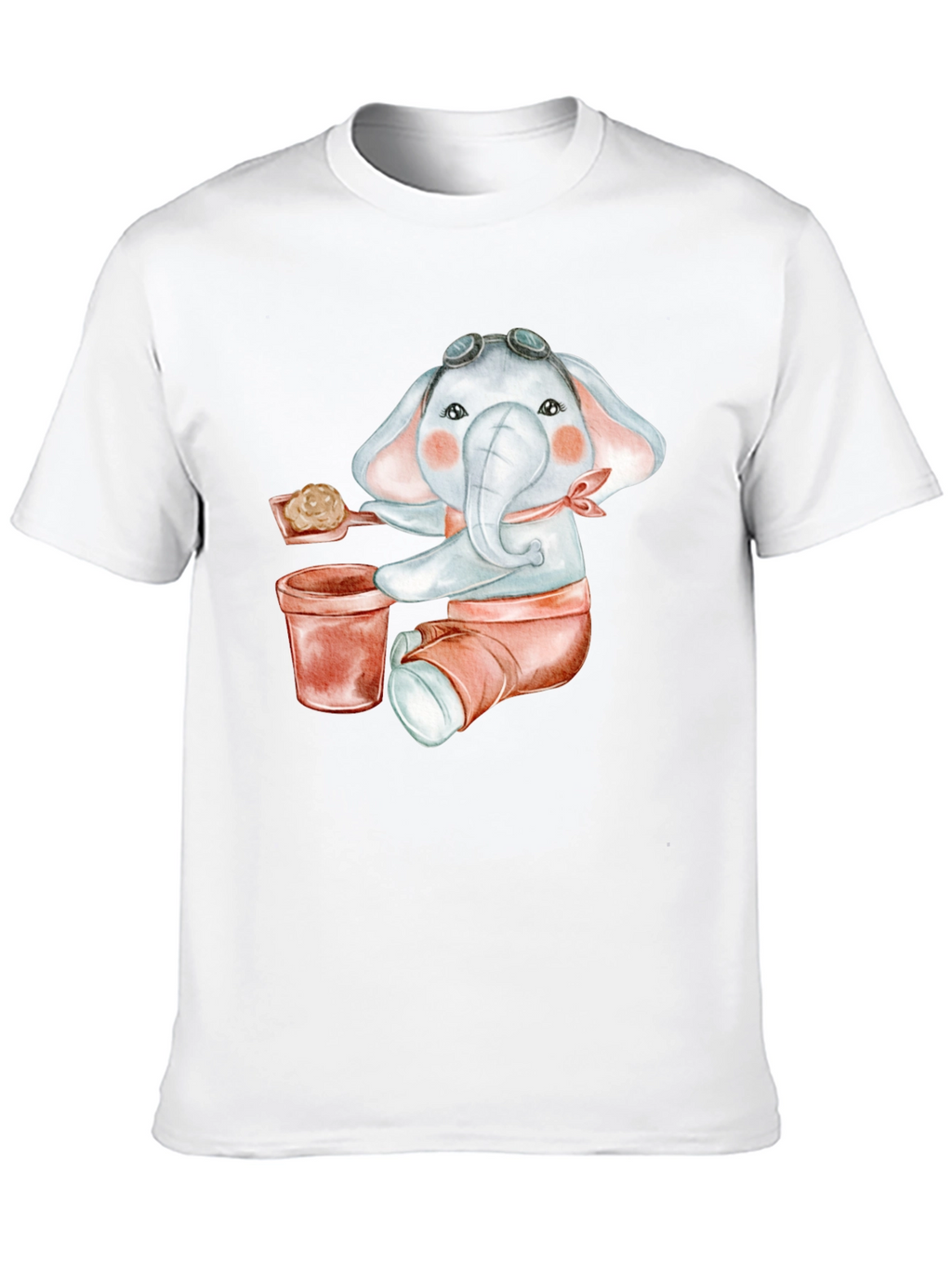 Cute Elephant Graphic Tee