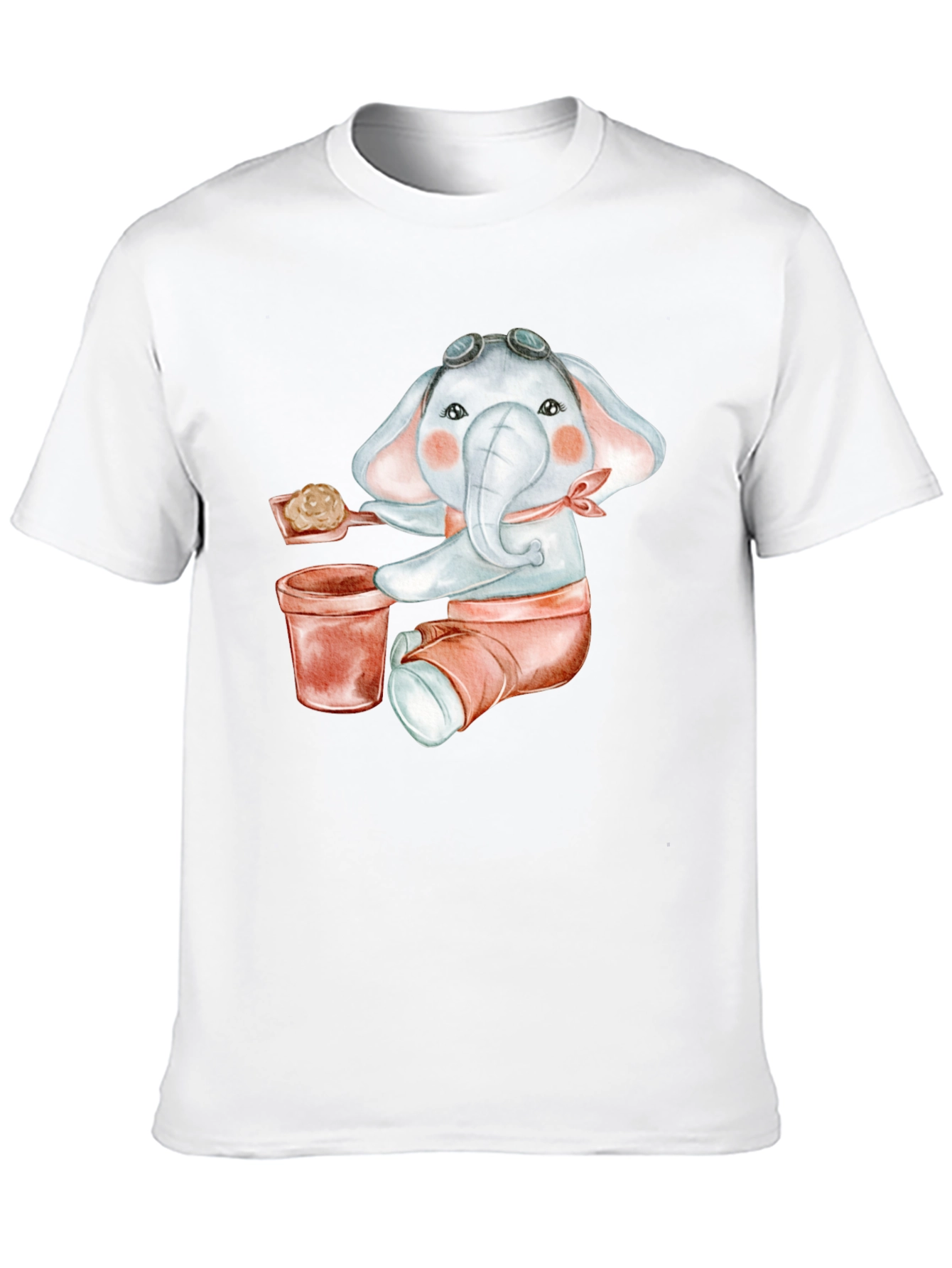 Cute Elephant Graphic Tee