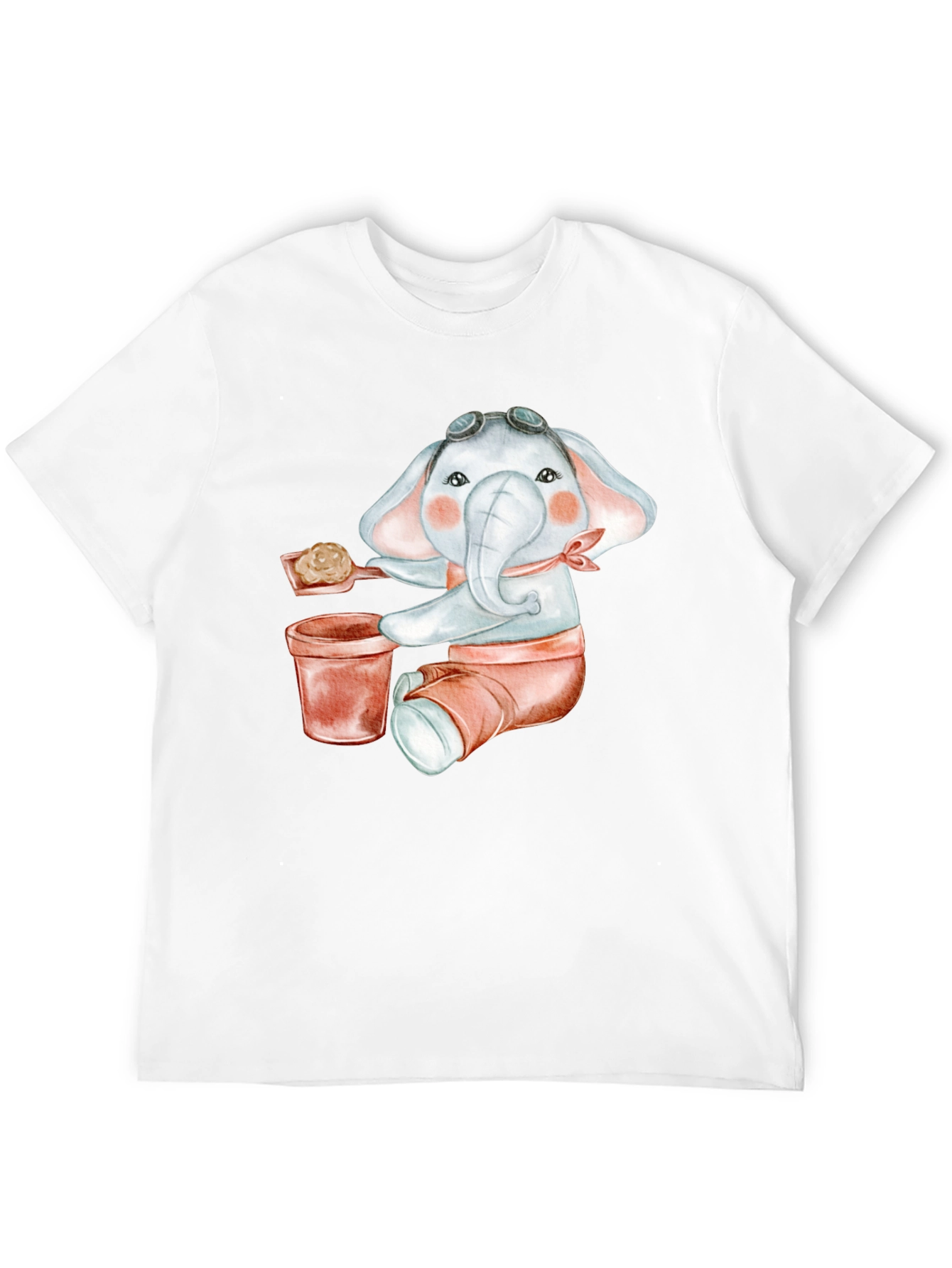 Cute Elephant Graphic Tee