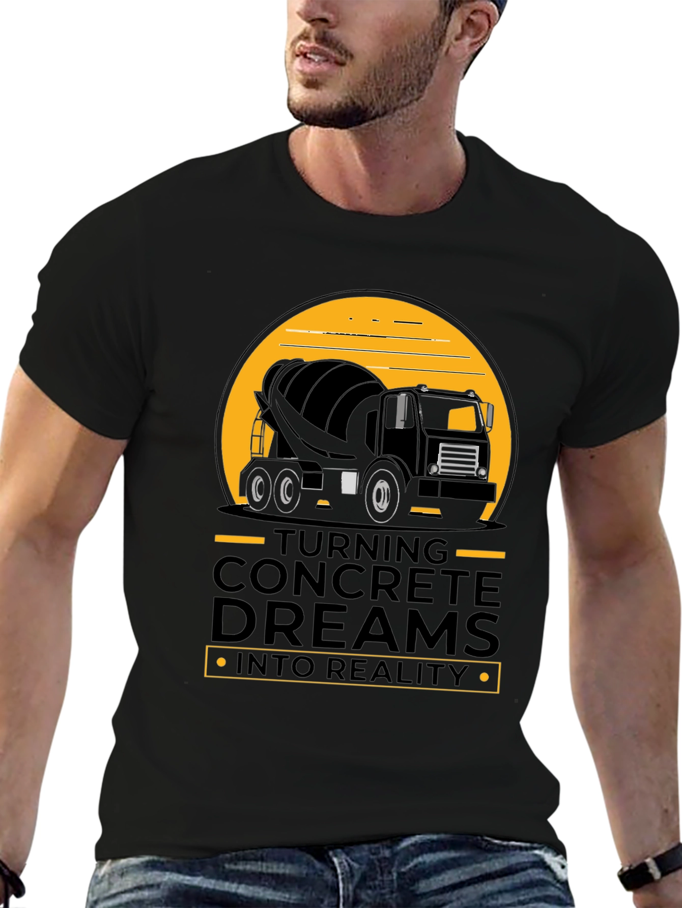 Concrete Dreams T-Shirt - Construction Worker Tee