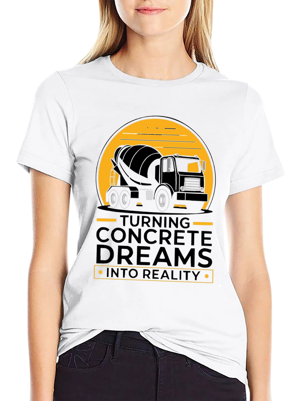 Concrete Dreams T-Shirt - Construction Worker Tee