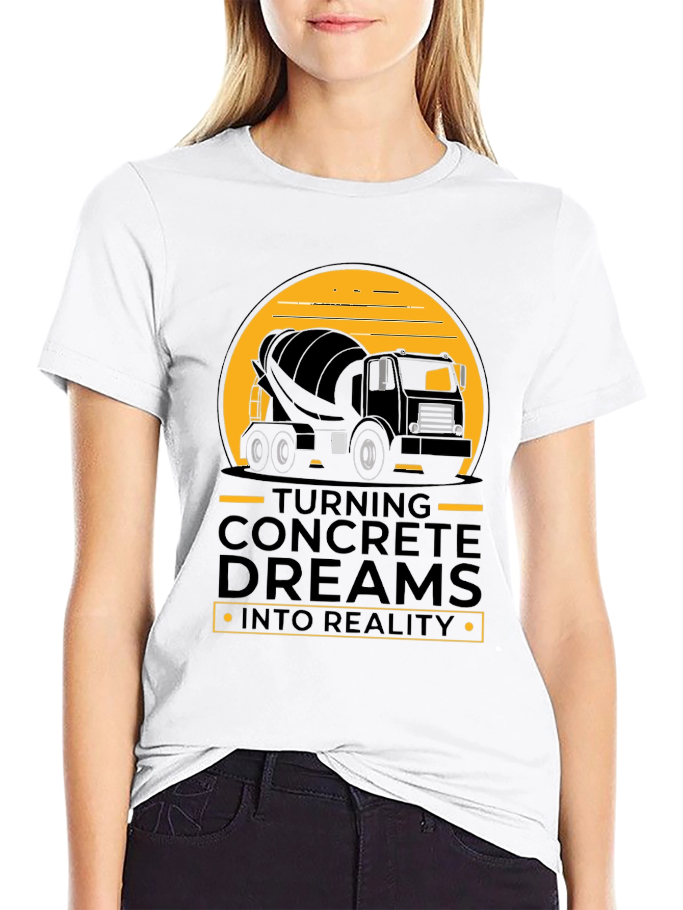 Concrete Dreams T-Shirt - Construction Worker Tee