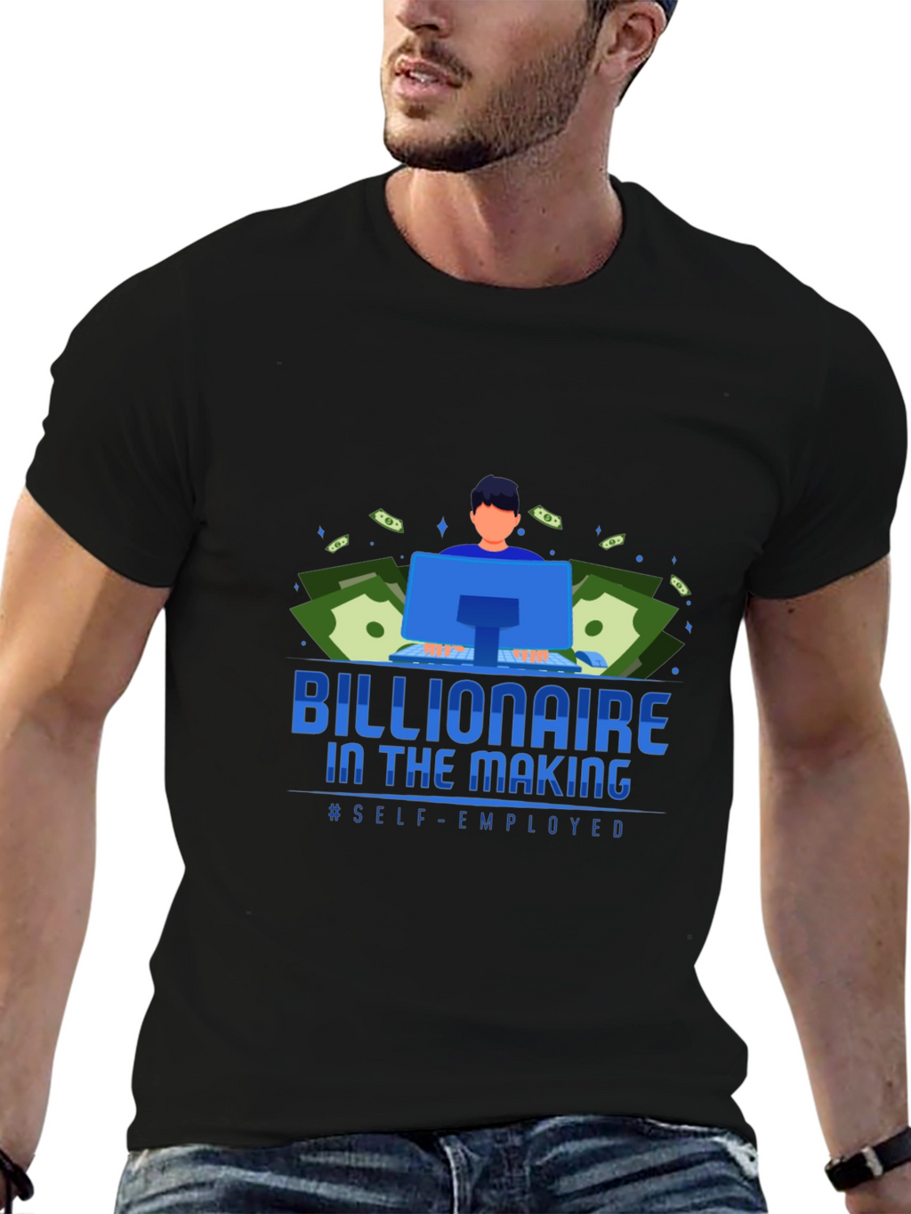 Billionaire in the Making Graphic Tee