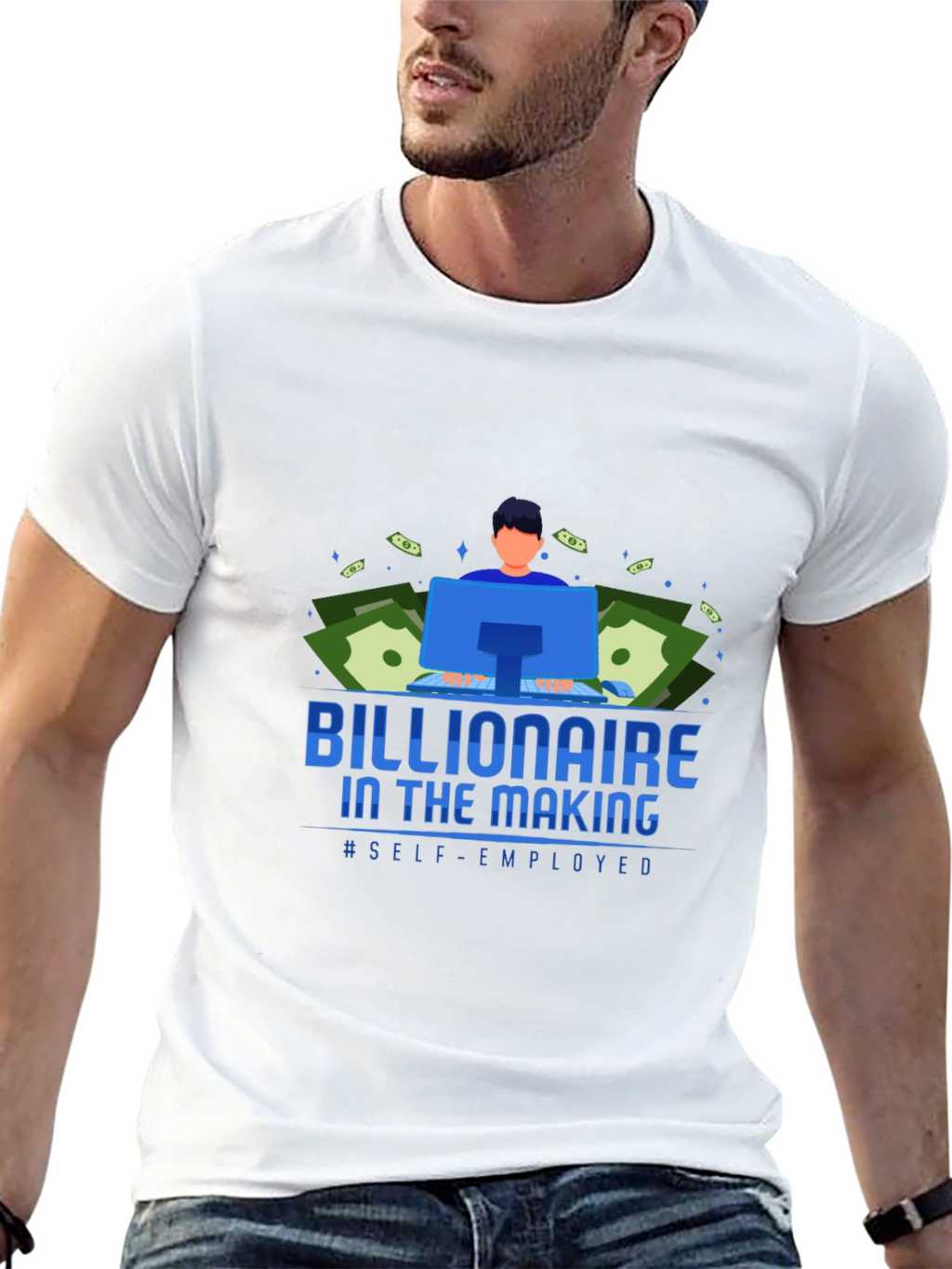 Billionaire in the Making Graphic Tee