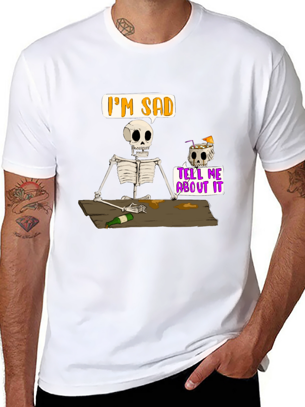 Im Sad Skeleton T-Shirt
