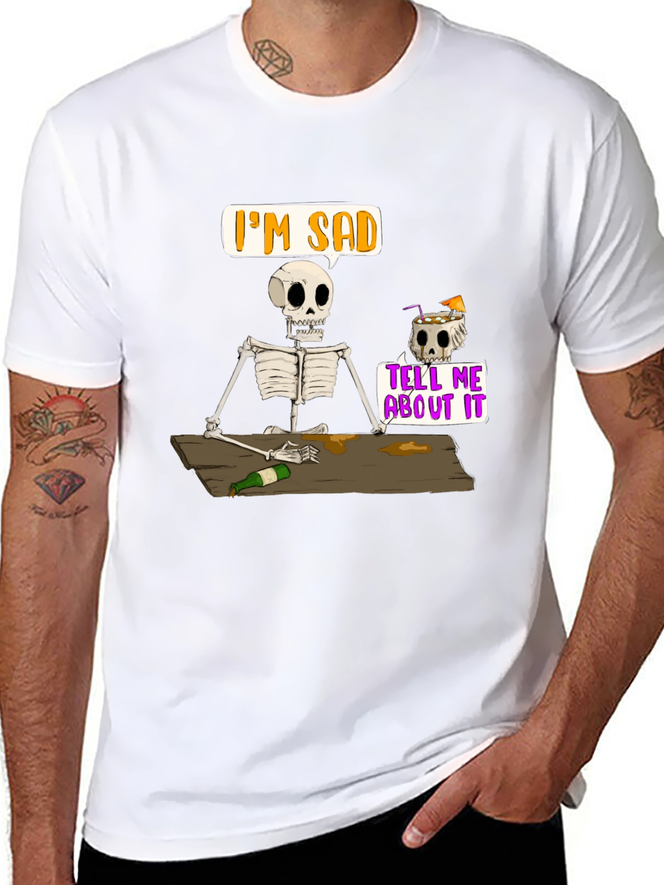 Im Sad Skeleton T-Shirt