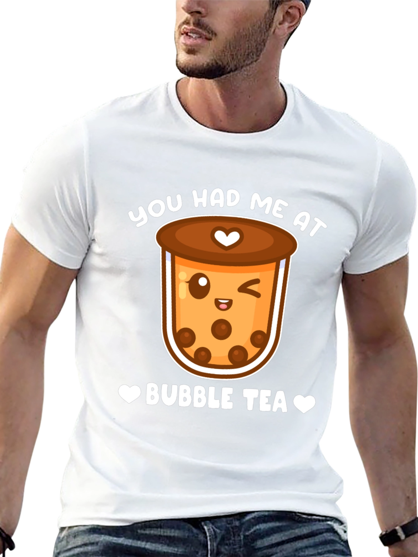 You Had Me At Bubble Tea Graphic T-Shirt