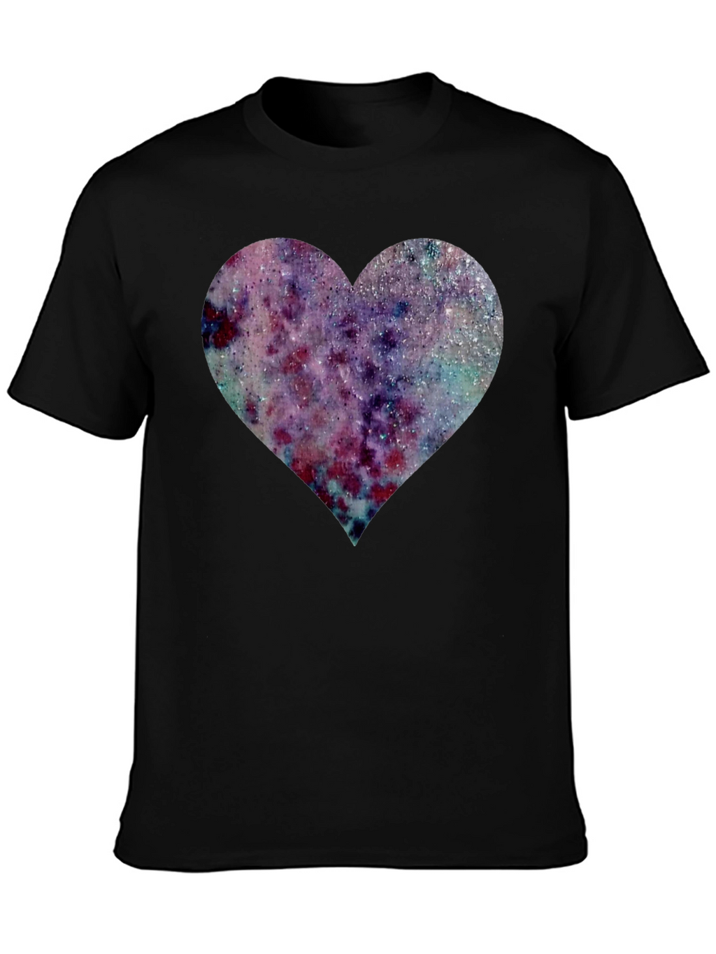 Galaxy Heart Graphic T-Shirt - Trendy & Stylish