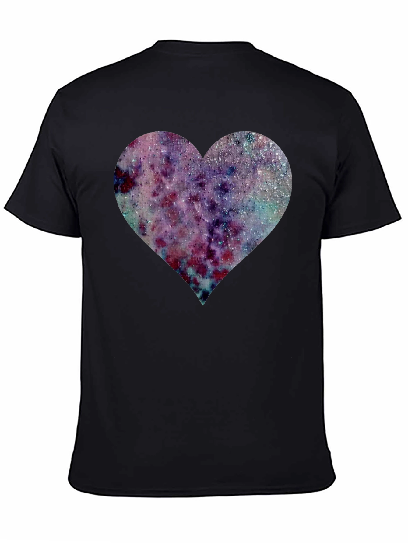 Galaxy Heart Graphic T-Shirt - Trendy & Stylish