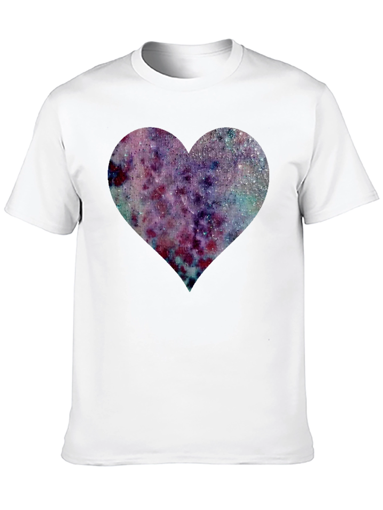 Galaxy Heart Graphic T-Shirt - Trendy & Stylish