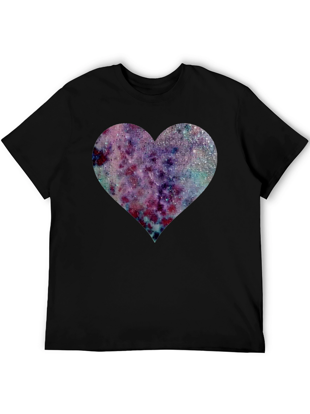 Galaxy Heart Graphic T-Shirt - Trendy & Stylish