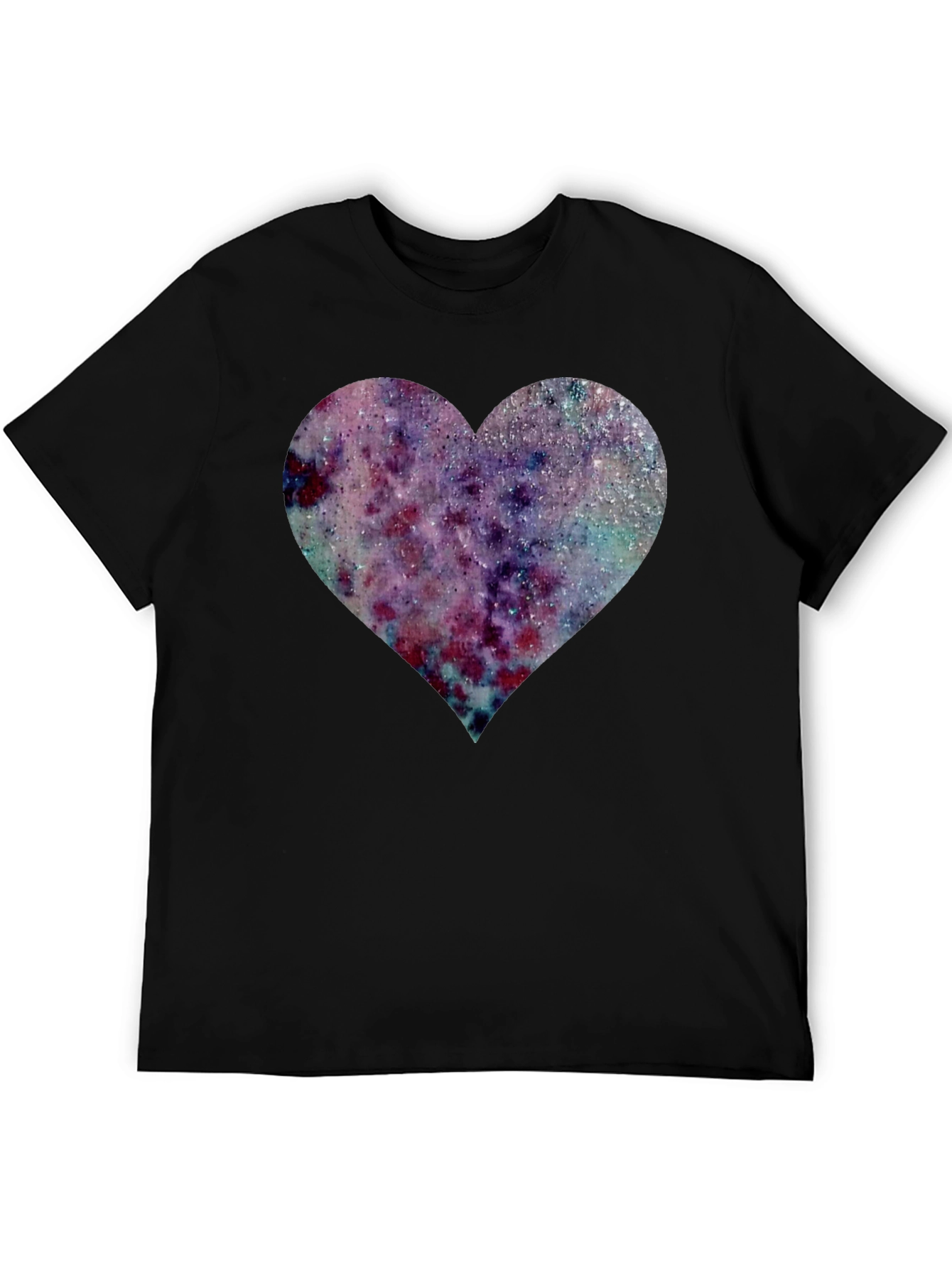 Galaxy Heart Graphic T-Shirt - Trendy & Stylish