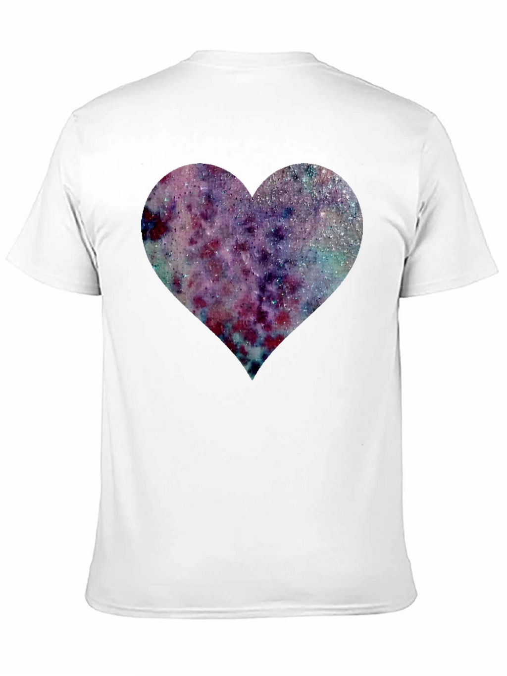 Galaxy Heart Graphic T-Shirt - Trendy & Stylish