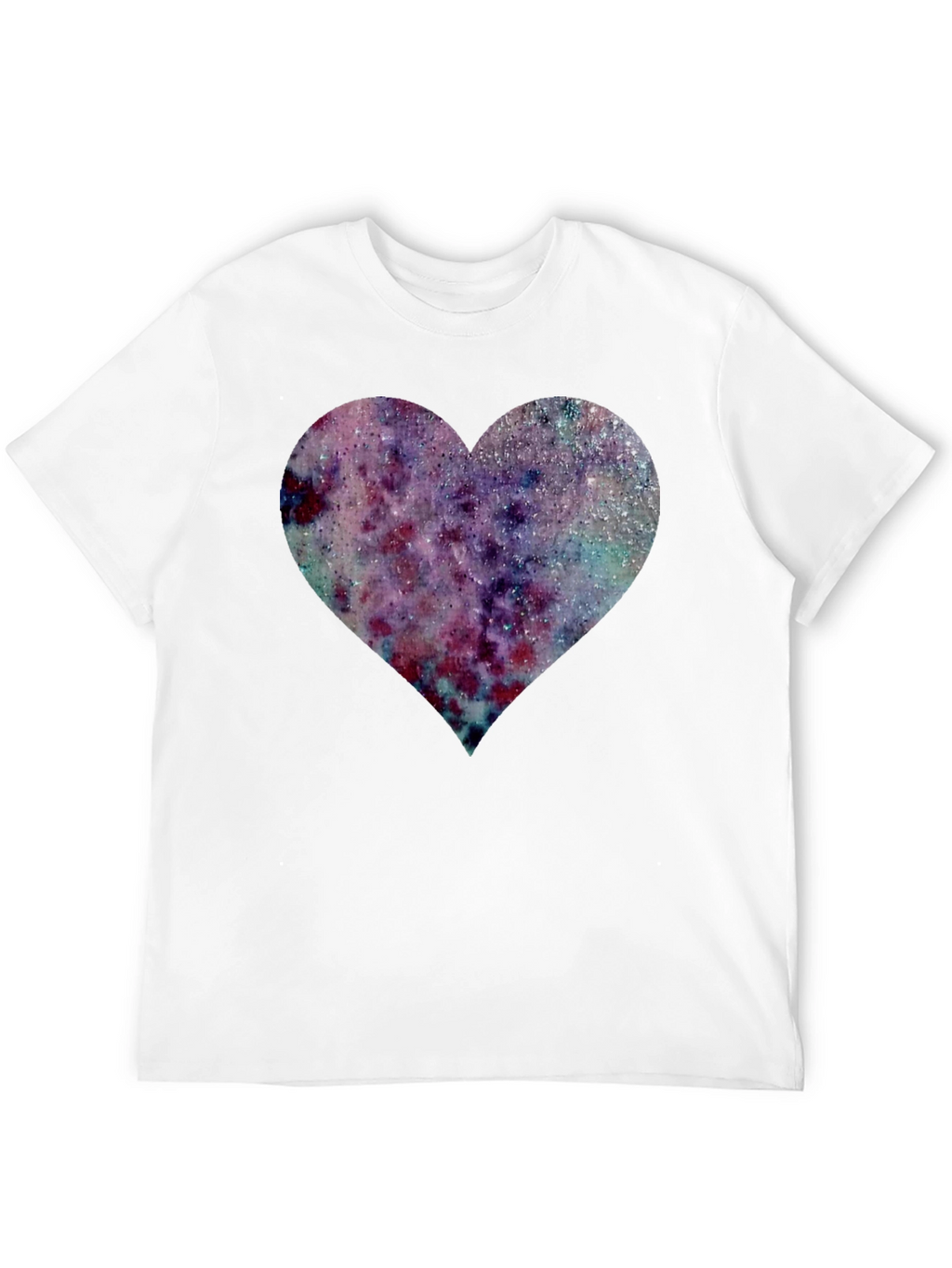Galaxy Heart Graphic T-Shirt - Trendy & Stylish