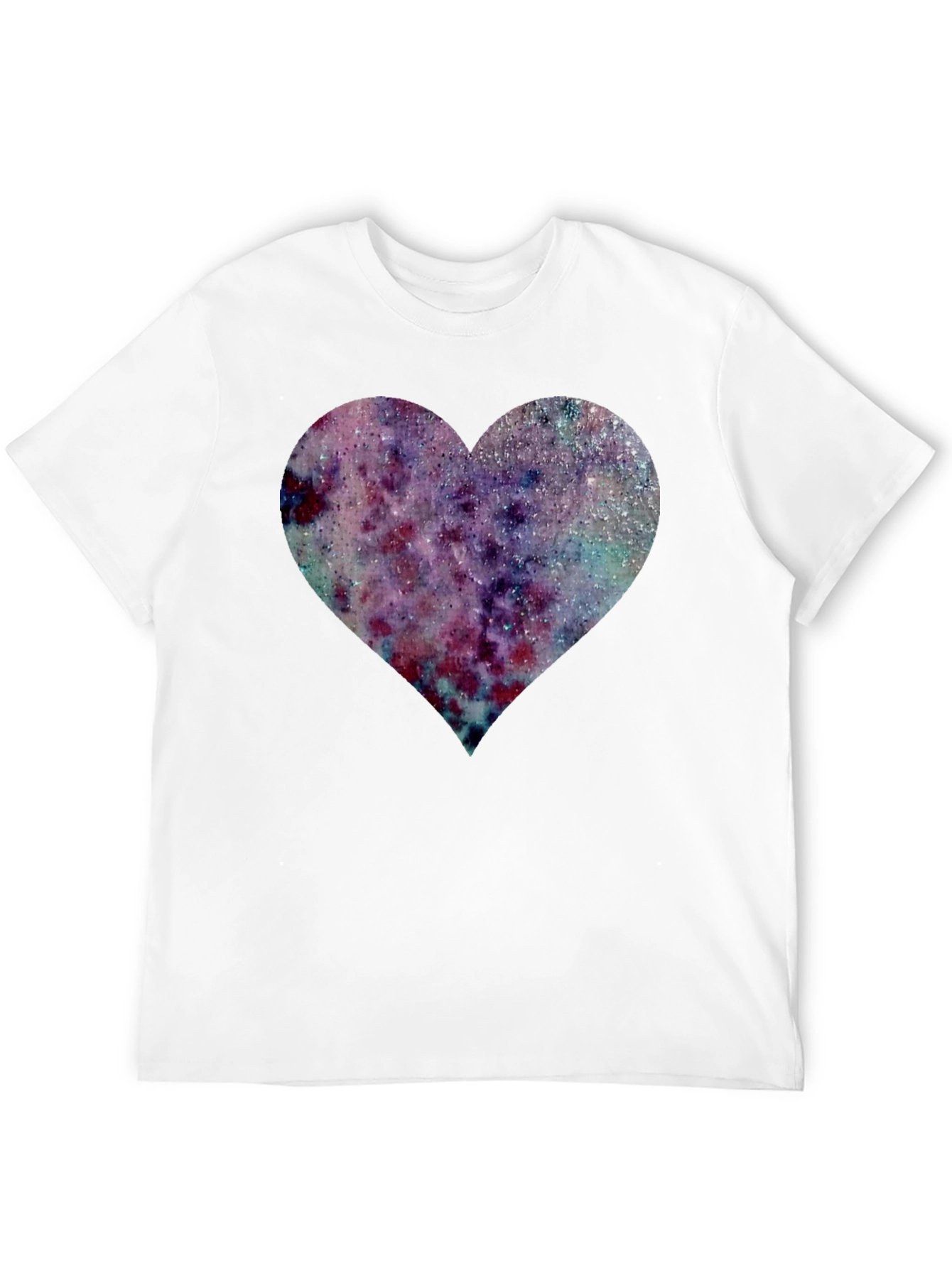 Galaxy Heart Graphic T-Shirt - Trendy & Stylish