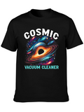 Cosmic Vacuum Cleaner Black T-Shirt
