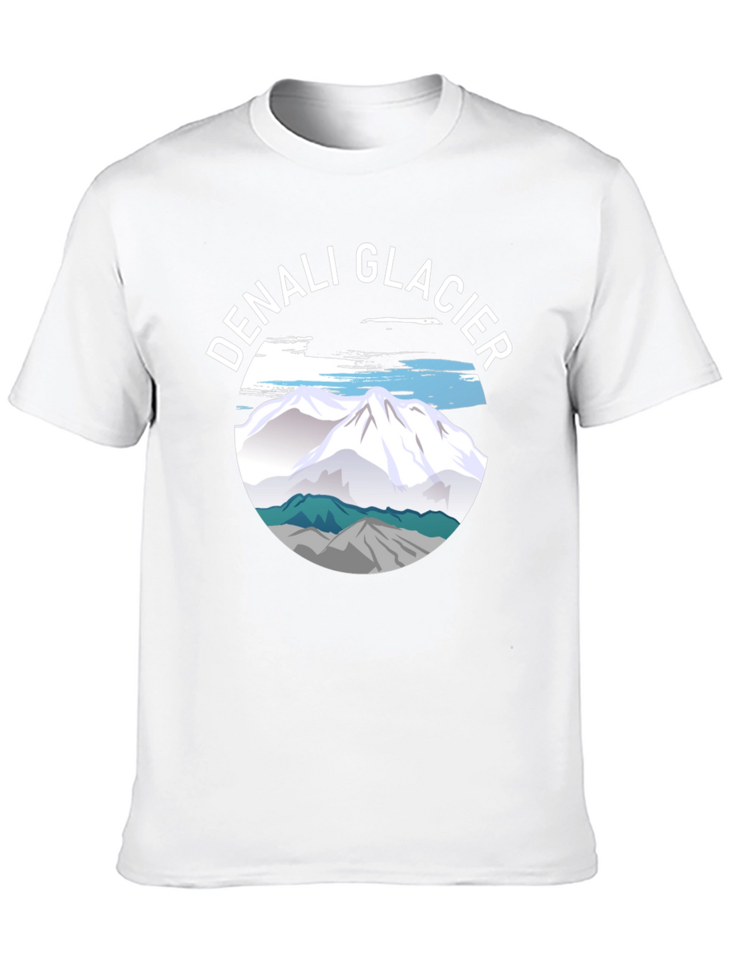 Denali Glacier Graphic Tee - Black