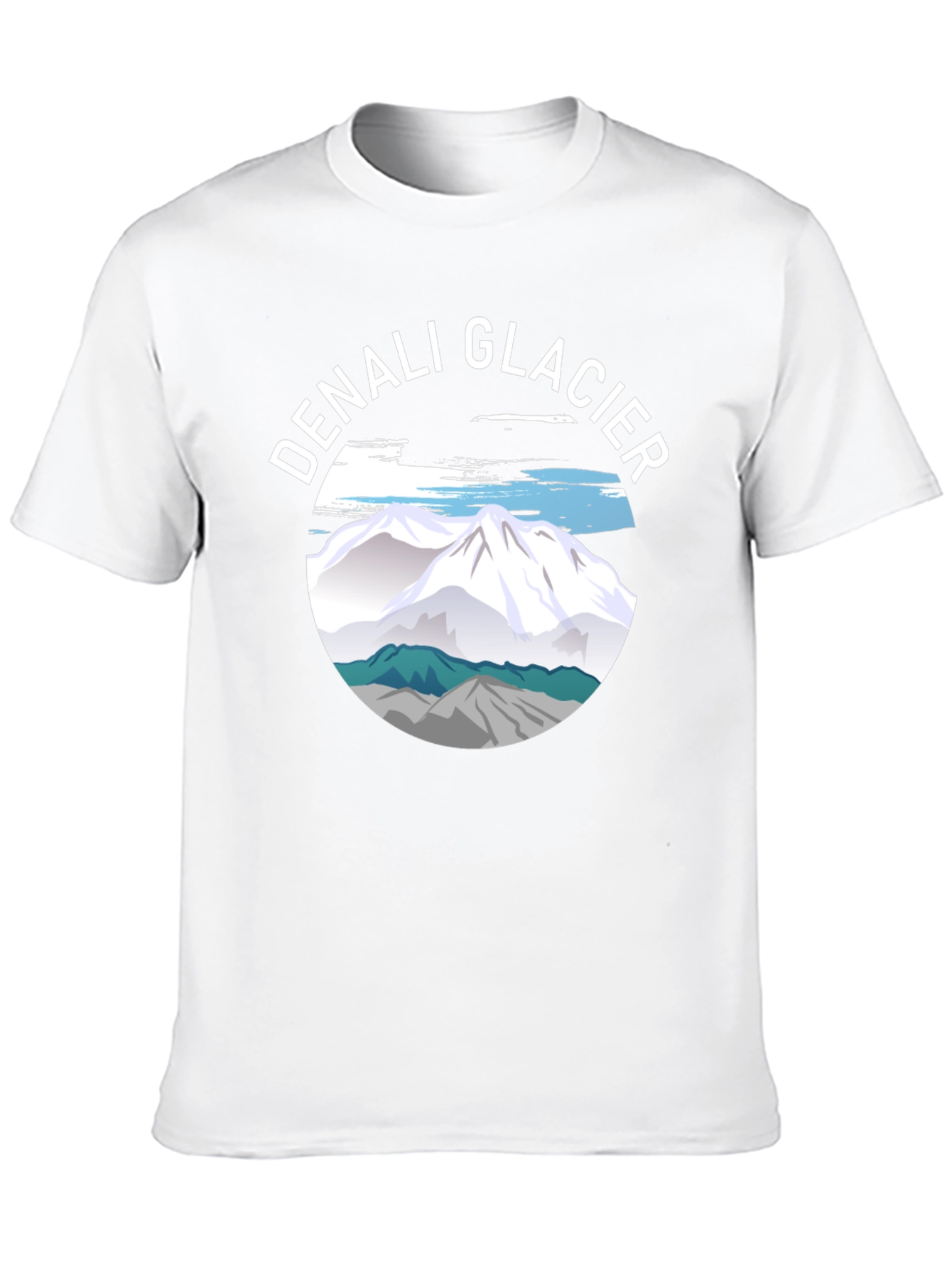 Denali Glacier Graphic Tee - Black