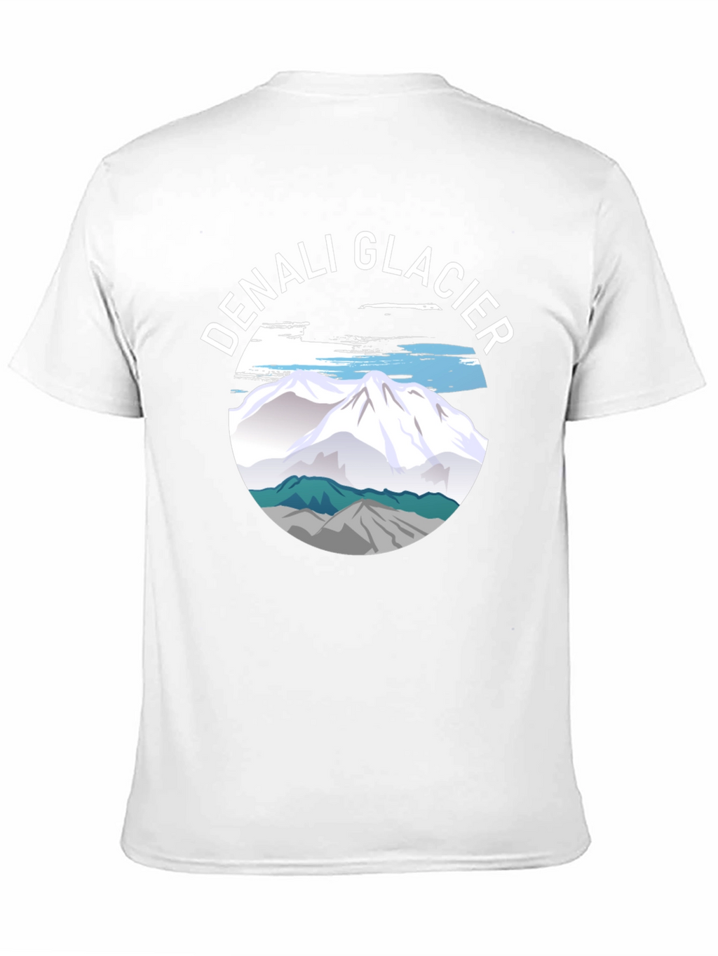 Denali Glacier Graphic Tee - Black