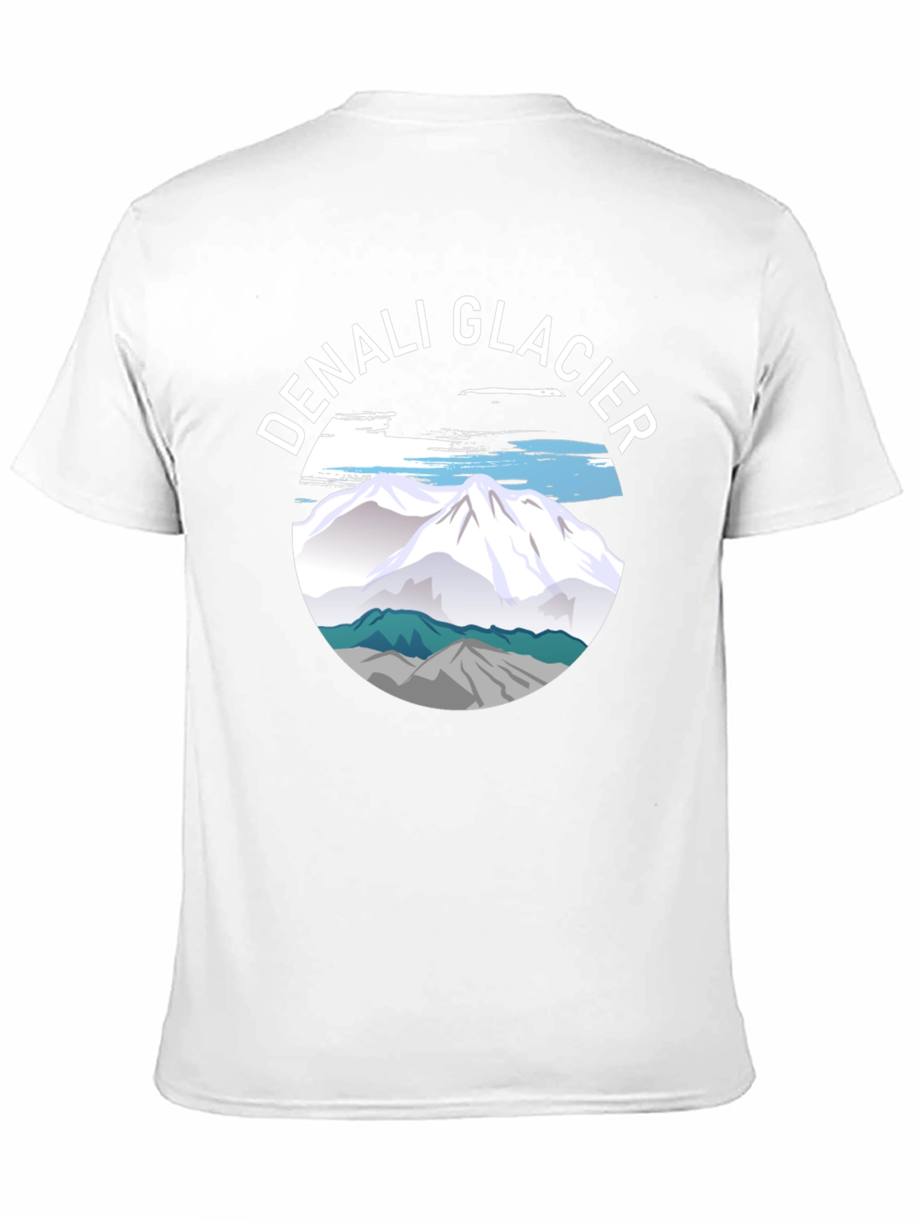 Denali Glacier Graphic Tee - Black