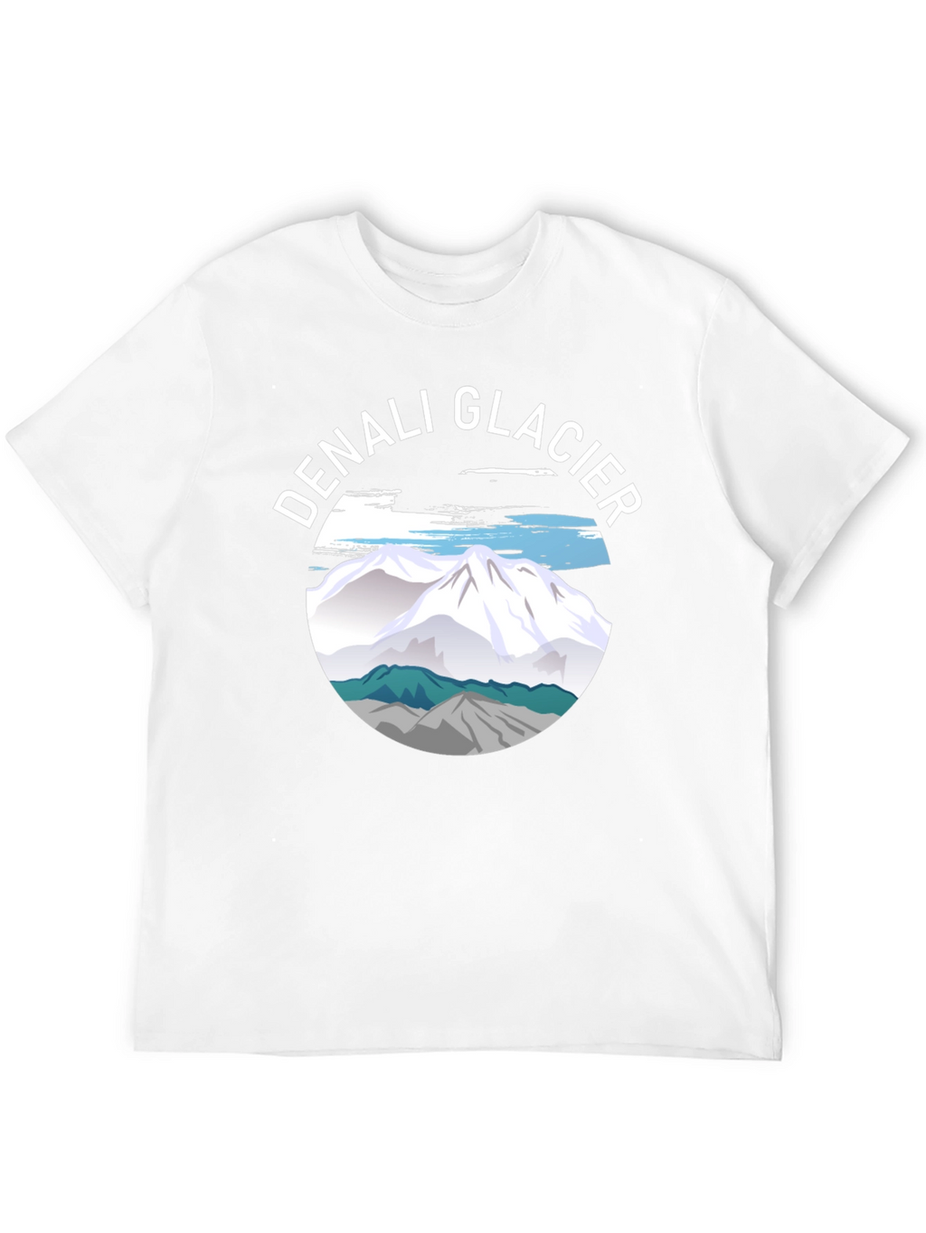 Denali Glacier Graphic Tee - Black