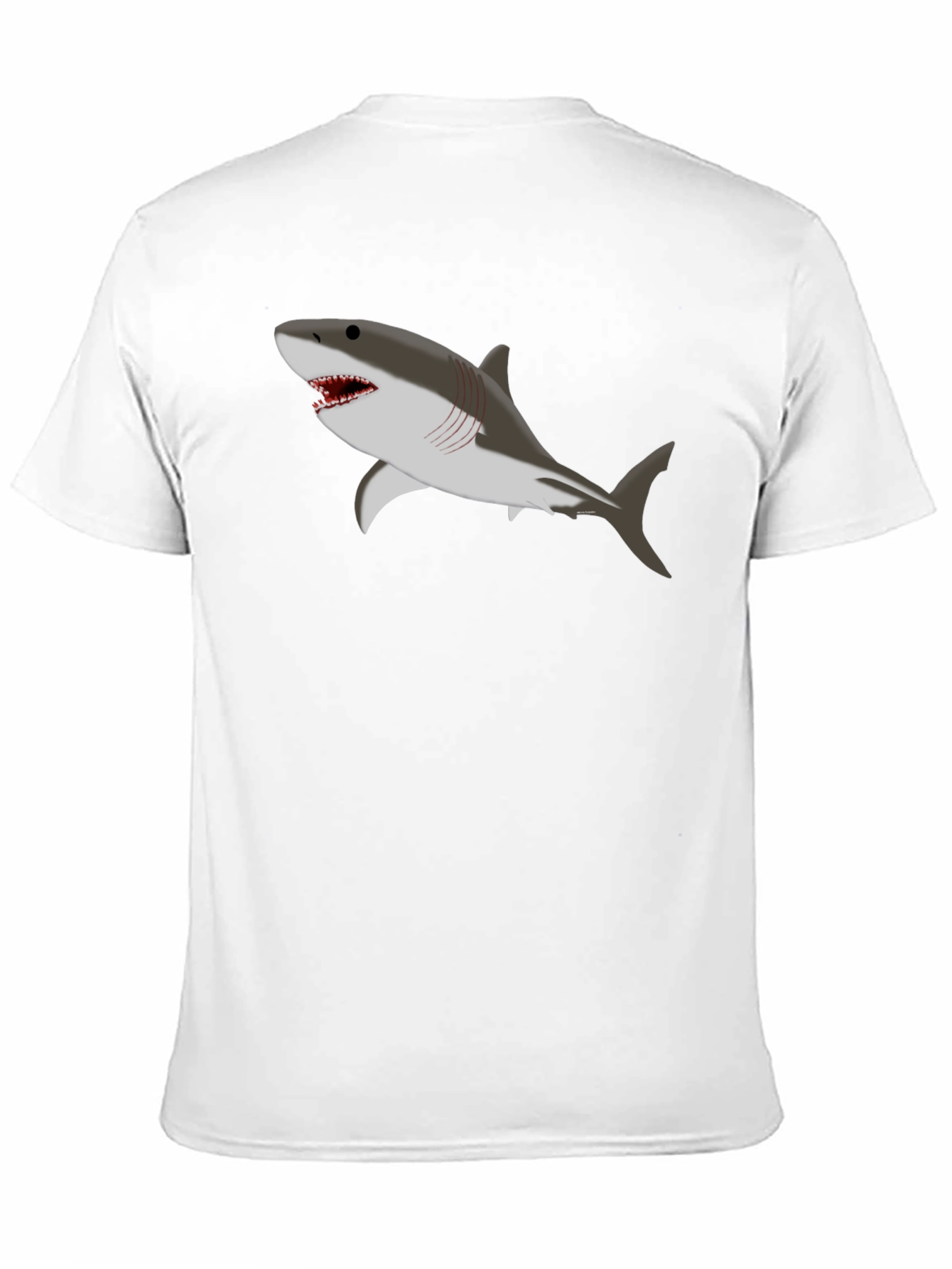 Shark Graphic Black T-Shirt