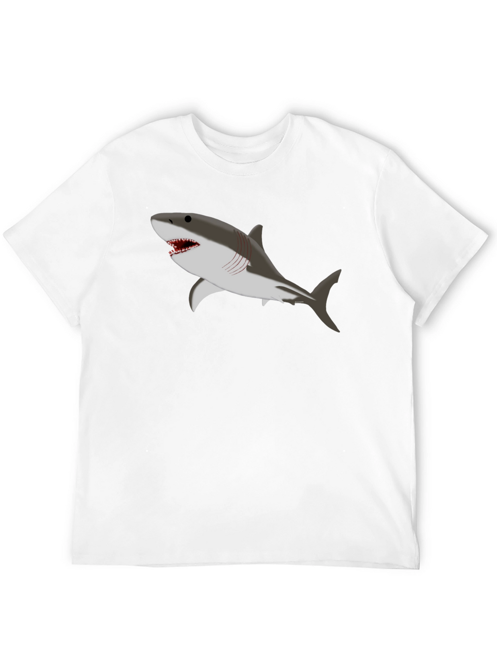 Shark Graphic Black T-Shirt