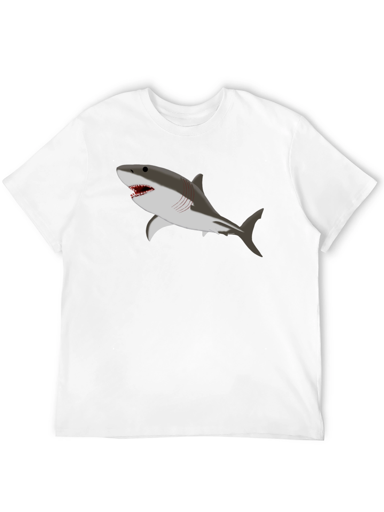 Shark Graphic Black T-Shirt