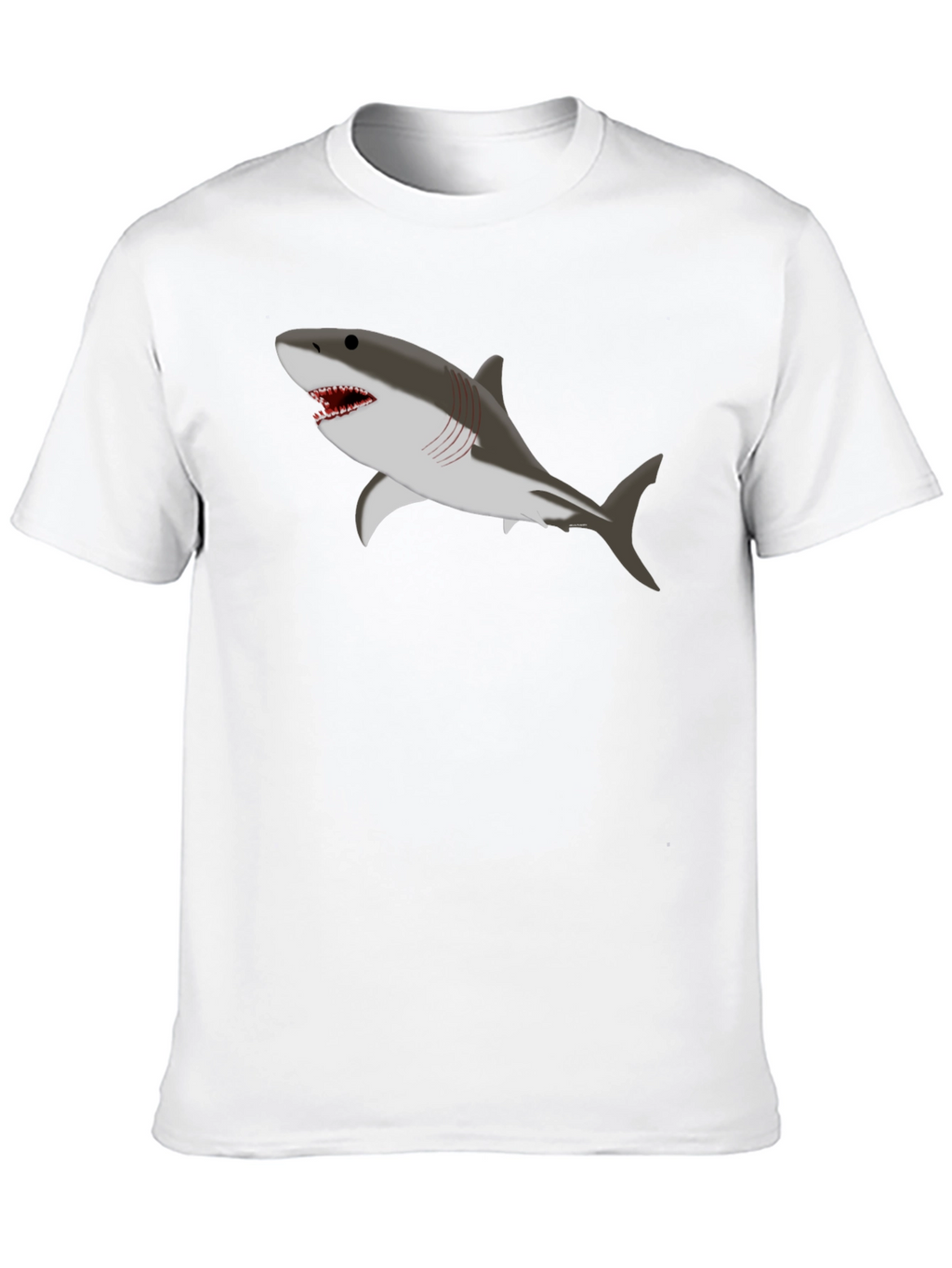 Shark Graphic Black T-Shirt