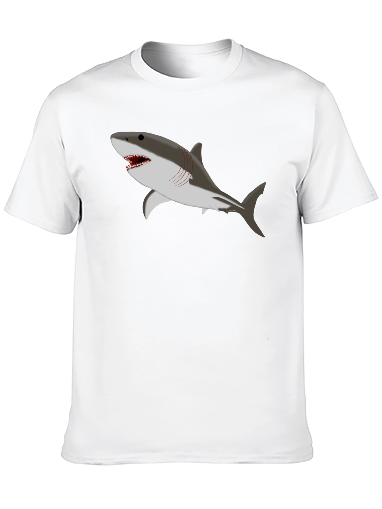 Shark Graphic Black T-Shirt