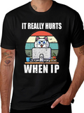 Funny Cat Programmer T-Shirt