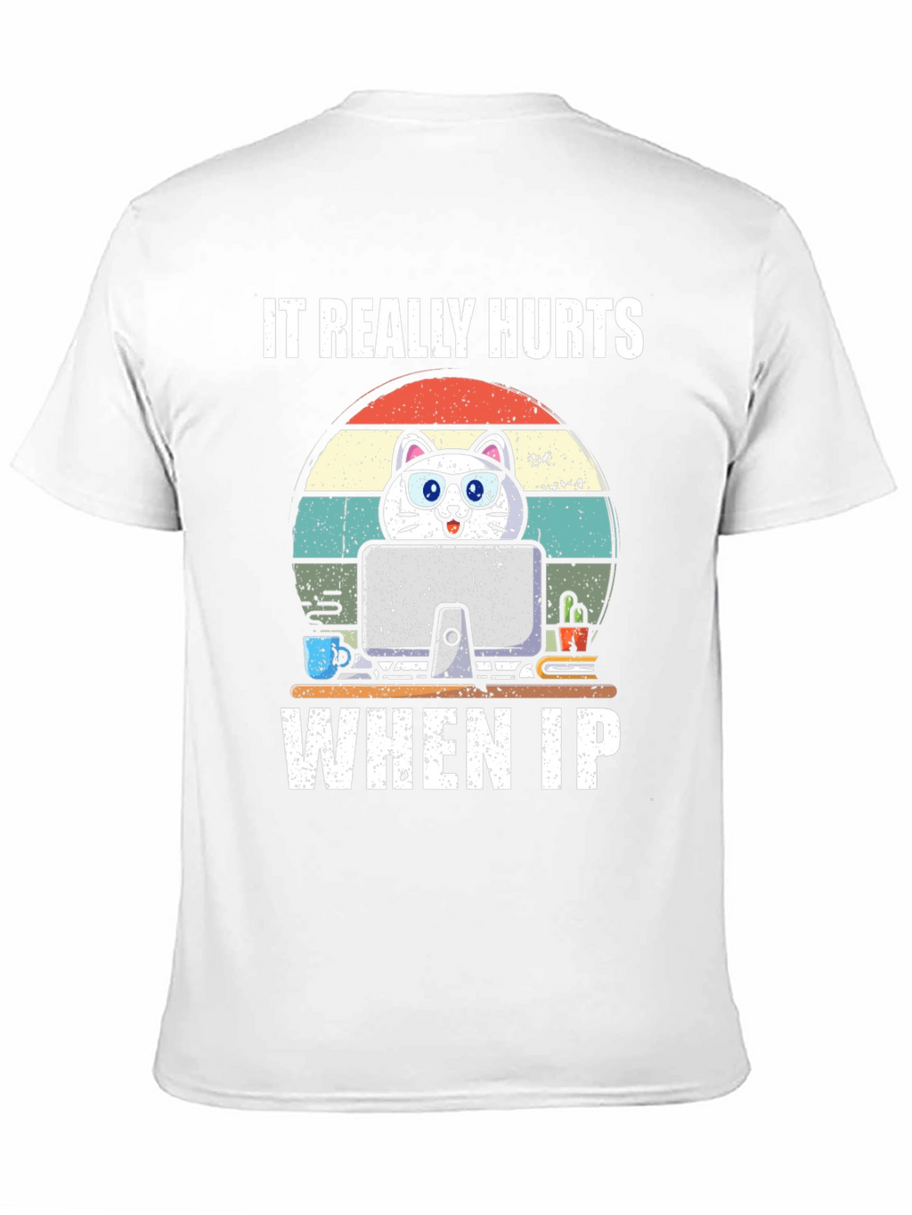 Funny Cat Programmer T-Shirt