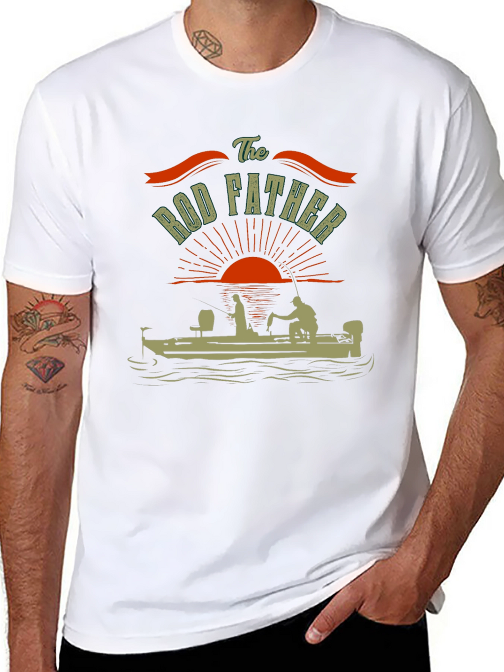 The Rod Father Fishing T-Shirt