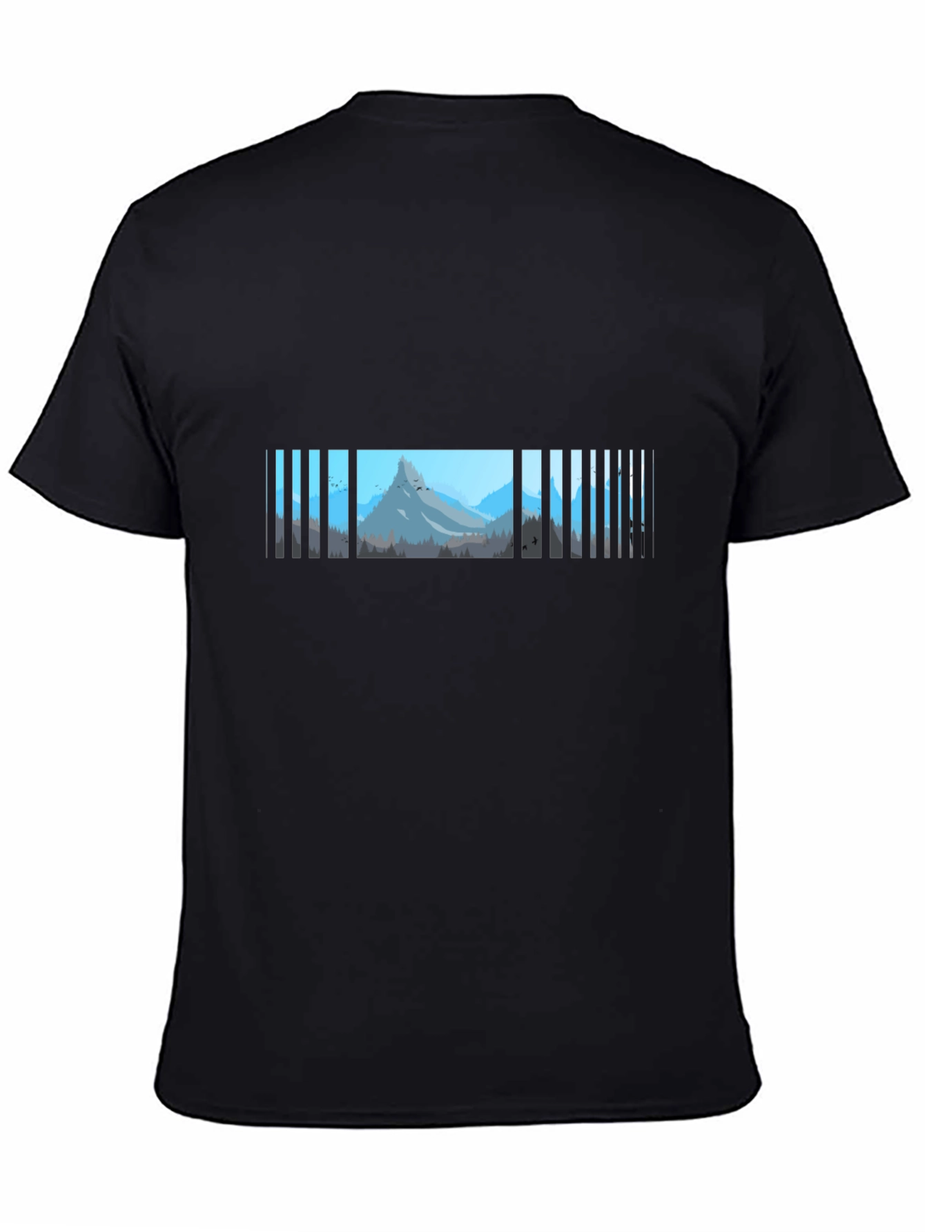Mountain Barcode T-Shirt