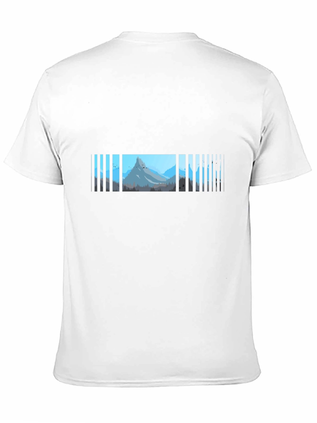 Mountain Barcode T-Shirt