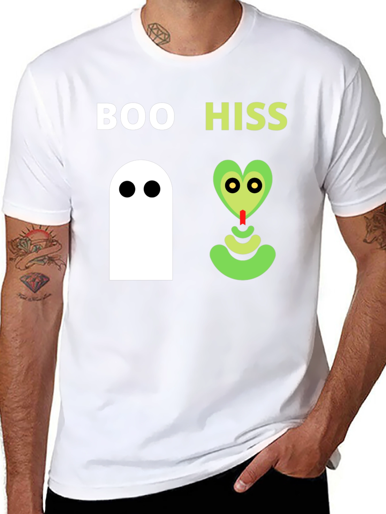 Boo Hiss Funny Halloween T-Shirt