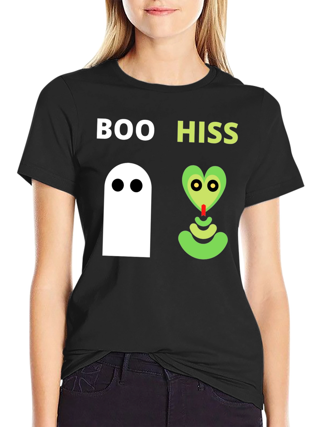 Boo Hiss Funny Halloween T-Shirt
