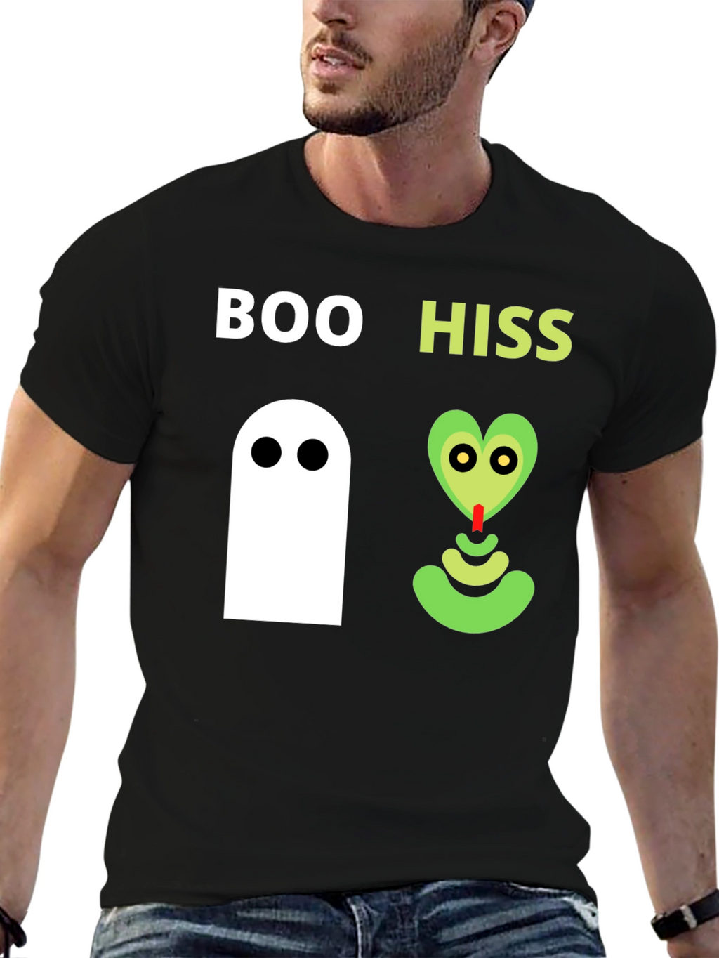 Boo Hiss Funny Halloween T-Shirt