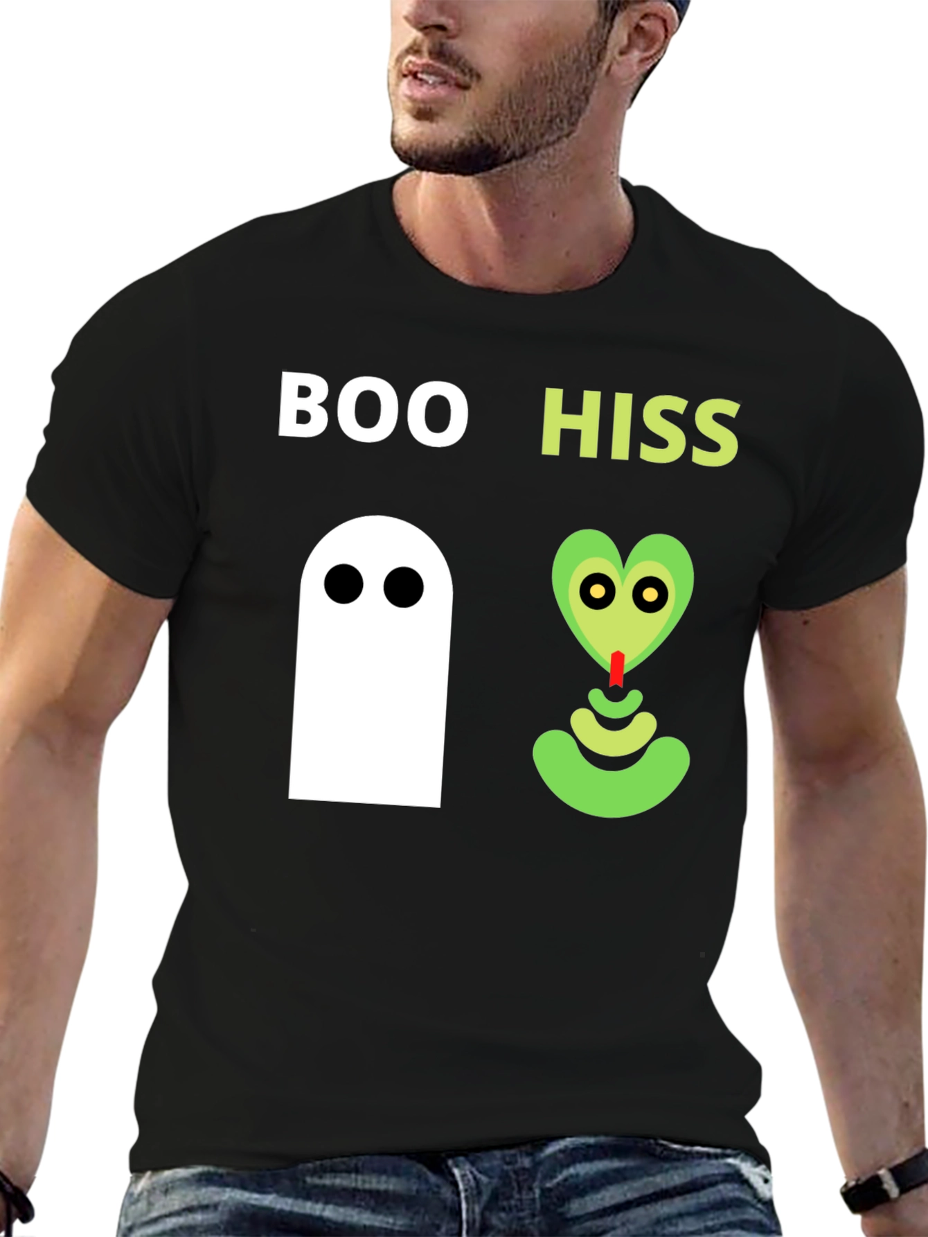 Boo Hiss Funny Halloween T-Shirt