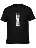 Music Is Life Graphic Print T-Shirt