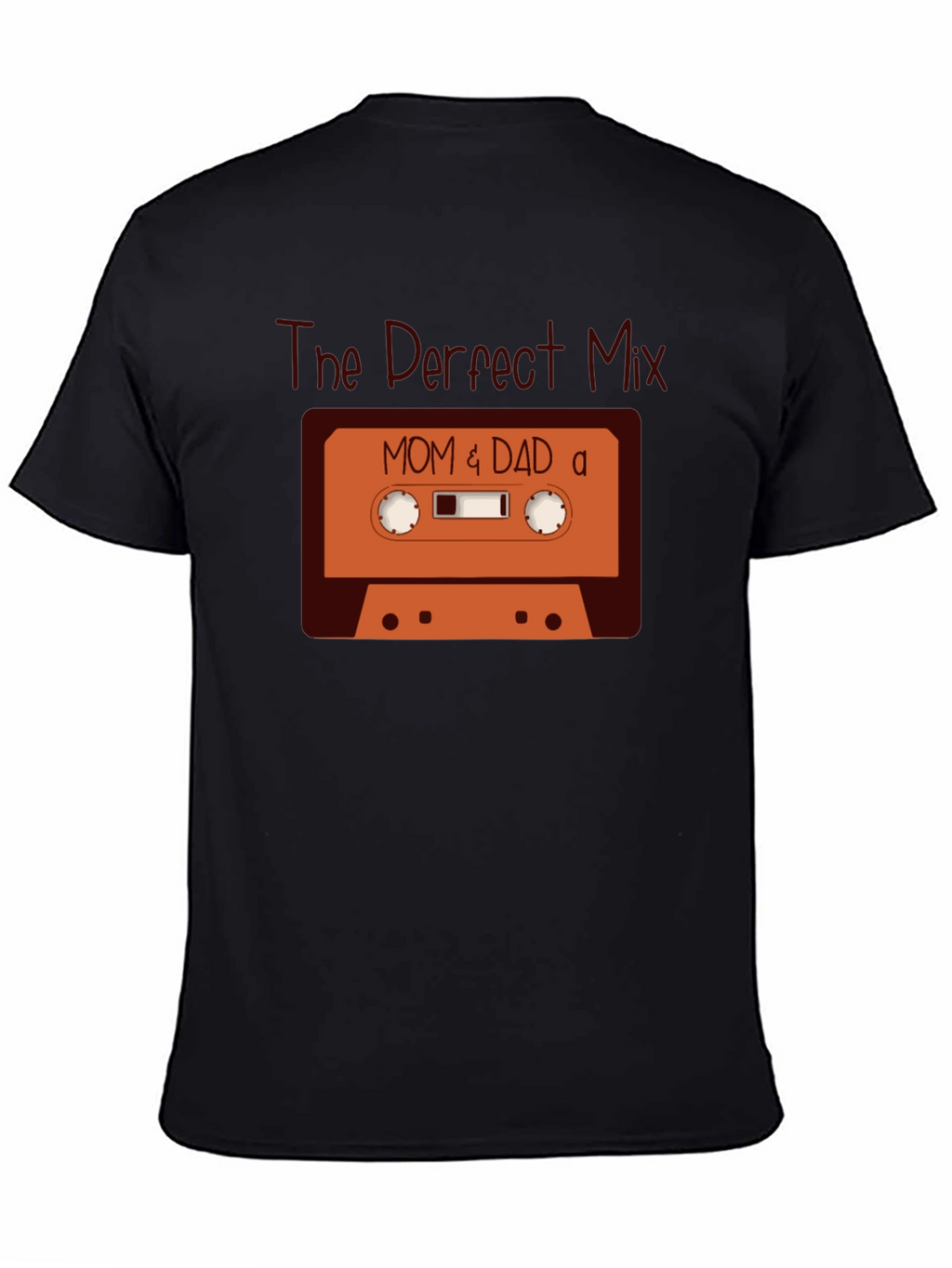 The Perfect Mix: Mom & Dad Cassette Tape T-Shirt