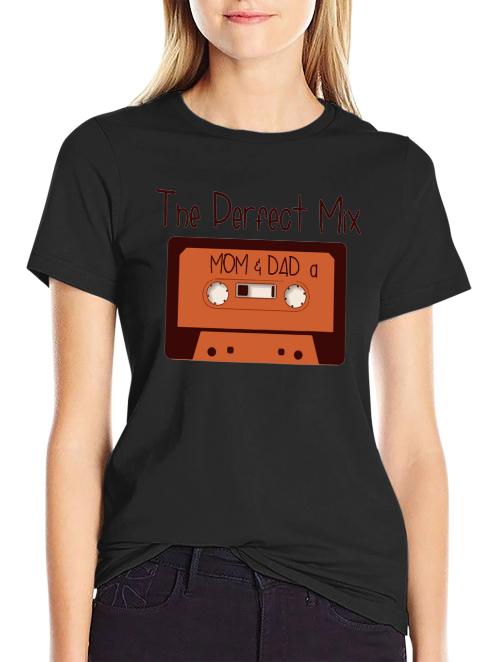 The Perfect Mix: Mom & Dad Cassette Tape T-Shirt