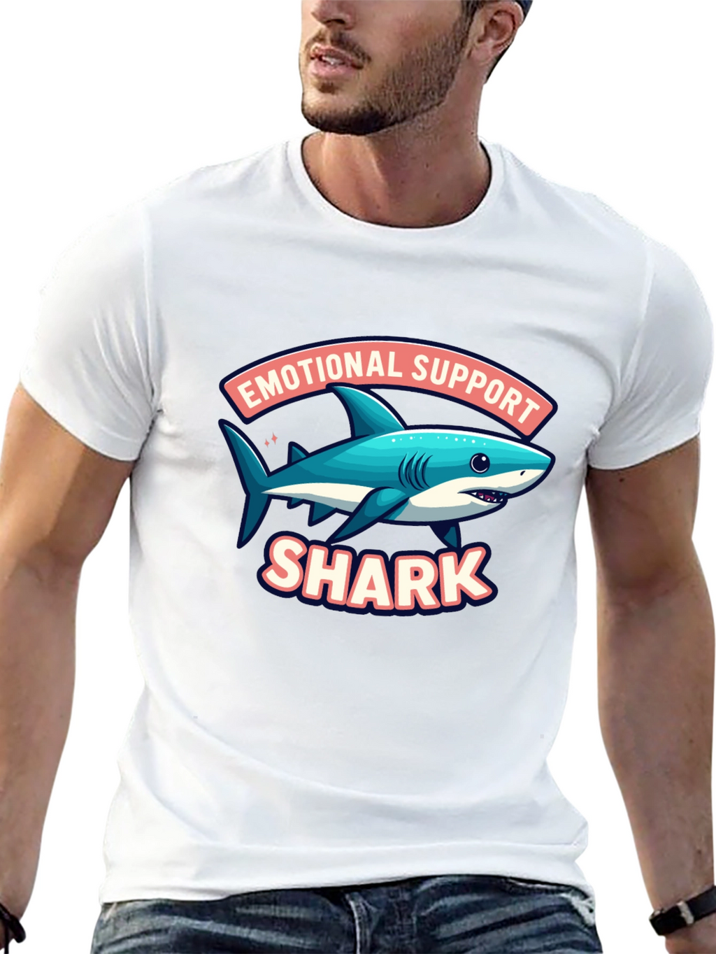 Emotional Support Shark T-Shirt