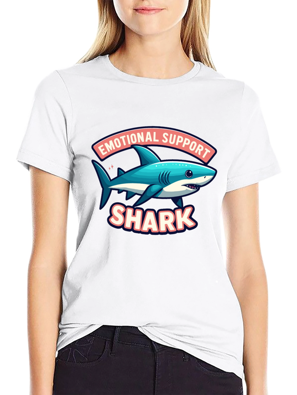 Emotional Support Shark T-Shirt